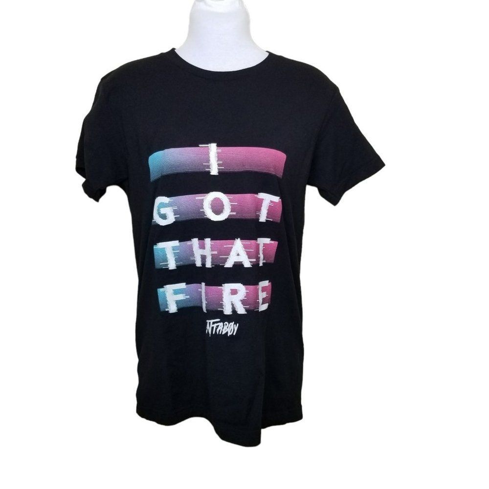 Tultex Graphic Short Sleeved Tee Shirt Women's Size Small